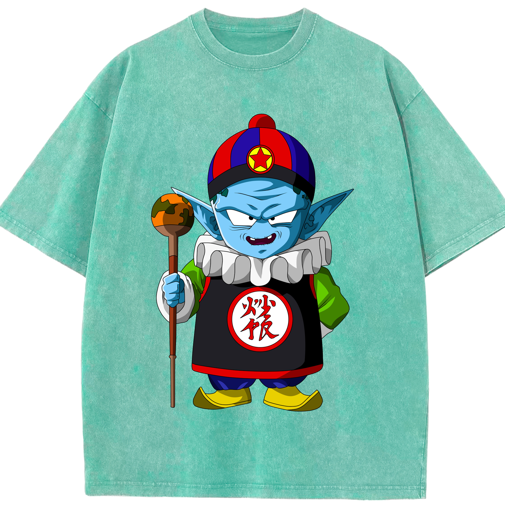 （画像用） ドラゴンボール DRAGON BALL 綿100% ヴィンテージ風 半袖Tシャツ（フロントプリント）